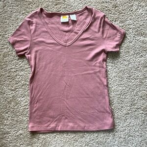 C&C California ribbed v-neck